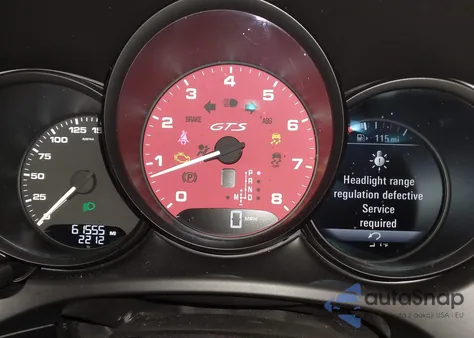 2017 Porsche Macan Gts from USA, damaged, VIN WP1AG2A52HLB50819